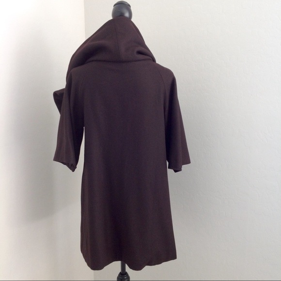 Brown Cape Coat - Picture 3 of 7